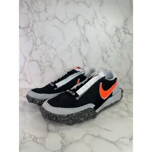 64 Nike Waffle Racer CRATER Sneakers Shoes CT1983-101 Black Womens 11.5/Men 10